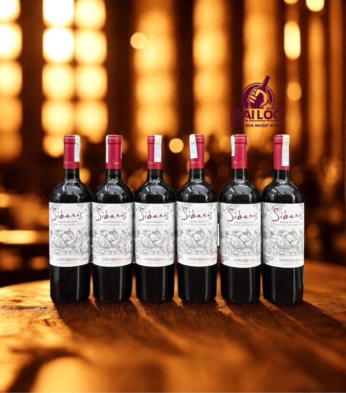 Chai vang Chile Gran Reserva sở hữu cấu trúc đậm đà và hương gỗ sồi nồng nàn.