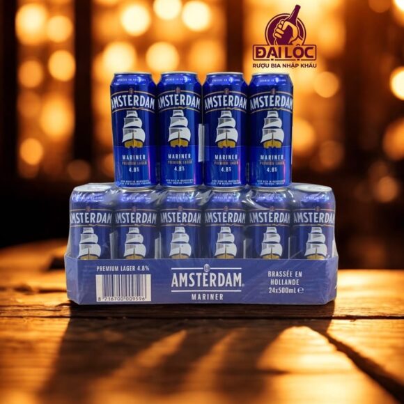 Bia Amsterdam Mariner 4,8% - Thùng 24 Lon 500ml