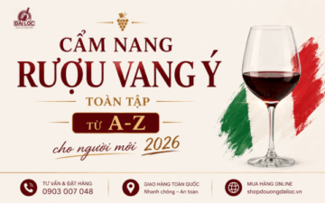 Tra cứu cẩm nang rượu vang ý toàn tập 2026: Giải mã cấp độ DOCG, cách chọn vùng vang chuẩn gu và địa chỉ mua vang Ý chính hãng uy tín tại TPHCM.