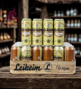 Bia Leikeim Weizen 5,4% - Thùng 24 Lon 500ml