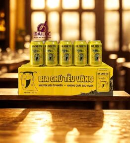 Bia Chú Tễu 4,8% - Thùng 24 Lon 330ml | Bia Thủ Công Việt Nam