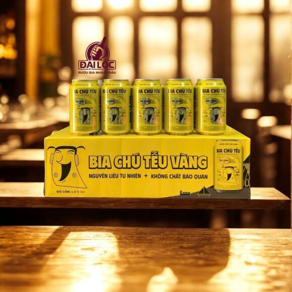 Bia Chú Tễu 4,8% - Thùng 24 Lon 330ml | Bia Thủ Công Việt Nam