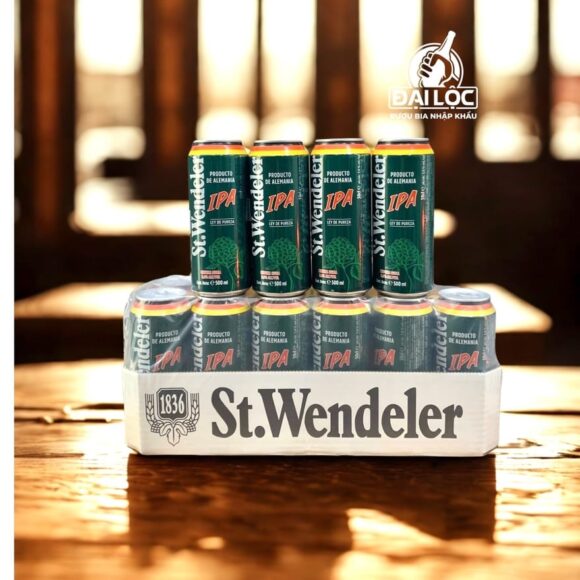 Bia Đức St. Wendeler IPA 5% - Thùng 24 Lon 500ml