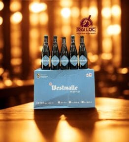 Bia Trappist Westmalle Extra - Thùng 24 Chai 330ml