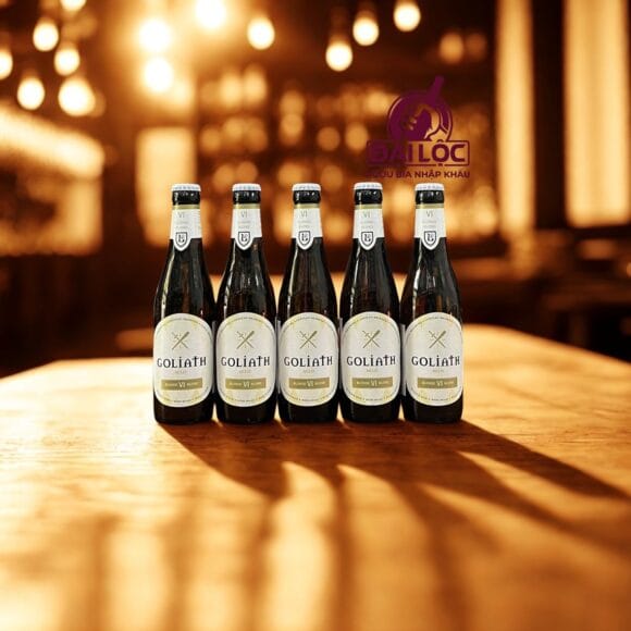 Bia Bỉ Goliath Blond 6% - Thùng 24 Chai 330ml