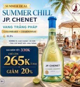 Rượu Vang Trắng JP Chenet Colombard Chardonnay 11,5%