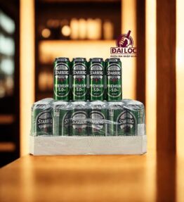 Bia Starberg Premium 5% - Thùng 24 Lon 500ml