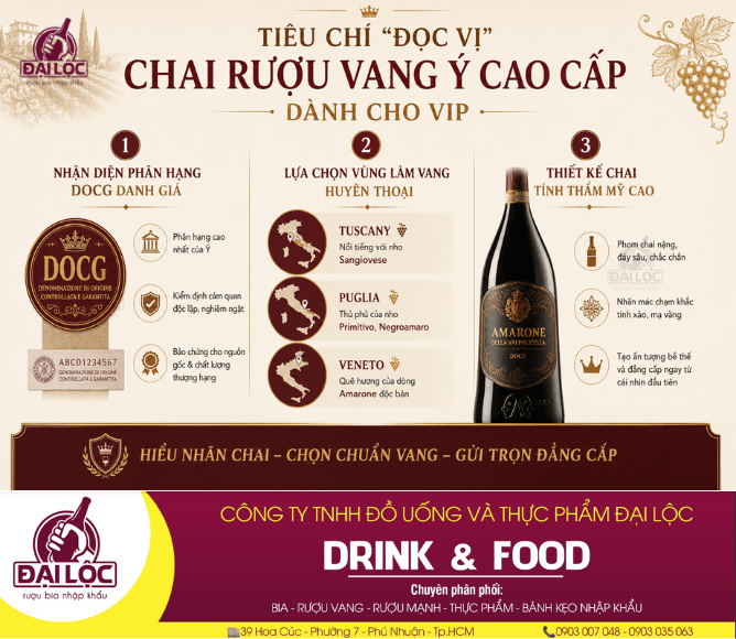 BIA RƯỢU NHẬP KHẨU ĐẠI LỘC - Rượu Vang - rượu vang Ý,rượu vang Ý cao cấp,rượu vang Ý nhập khẩu,đồ uống đại lộc