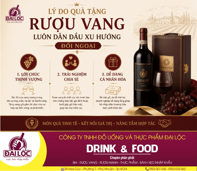 BIA RƯỢU NHẬP KHẨU ĐẠI LỘC - Rượu Vang - quà tặng rượu vang,set quà tặng rượu vang,quà tặng rượu vang Pháp,đồ uống đại lộc
