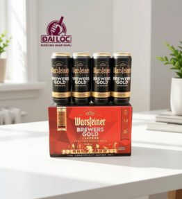 Bia Warsteiner Brewers Gold 5,2% Thùng 12 Lon 500ml 