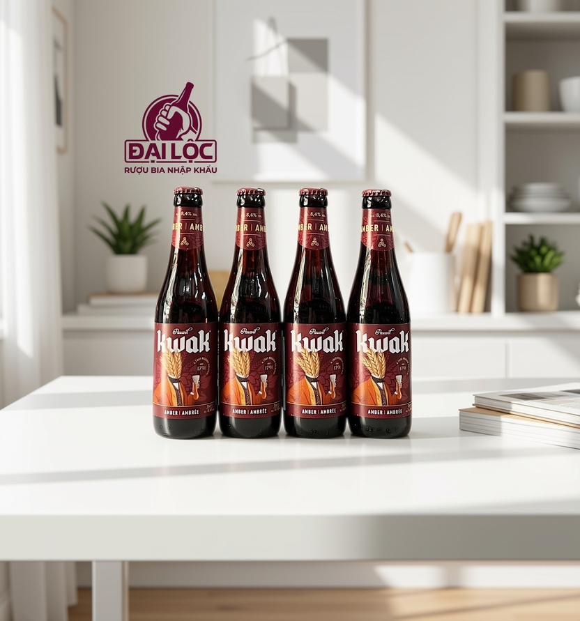 Bia Bỉ Pauwel Kwak 8,5% Chai 330ml | Nhập Khẩu Chính Hãng