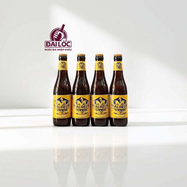 Bia Malheur 8 Bỉ 8% Thùng 24 Chai 330ml | Nhập Khẩu Chính Hãng