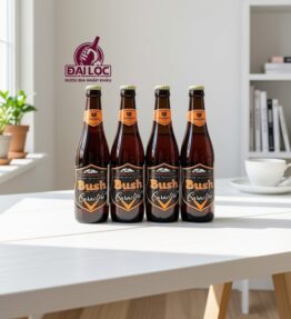 Bia Bush Caractère Amber 12% Thùng 24 Chai 330ml | Nhập Khẩu Bỉ