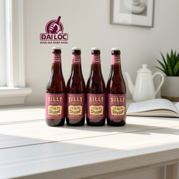 Bia Silly La Divine 9,5% Thùng 24 Chai 330ml | Nhập Khẩu Bỉ
