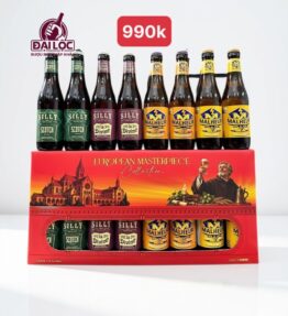 Hộp Quà Bia 8 Chai European Masterpiece | Bia Tu Viện Bỉ & Hà Lan