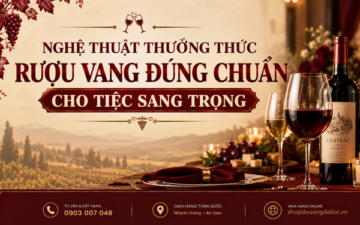 Nghệ thuật thưởng thức rượu vang đúng chuẩn cho tiệc sang. Bật mí nghi thức cầm ly, rót rượu, cảm vị hầm lạnh 2026.
