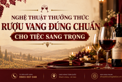 Nghệ thuật thưởng thức rượu vang đúng chuẩn cho tiệc sang. Bật mí nghi thức cầm ly, rót rượu, cảm vị hầm lạnh 2026.
